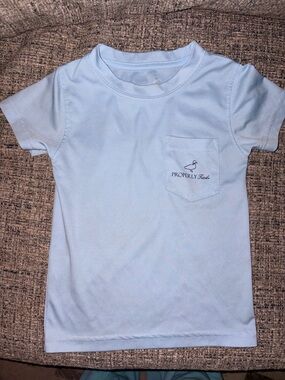 Properly Tied Kids' Light Blue Pocket Tee